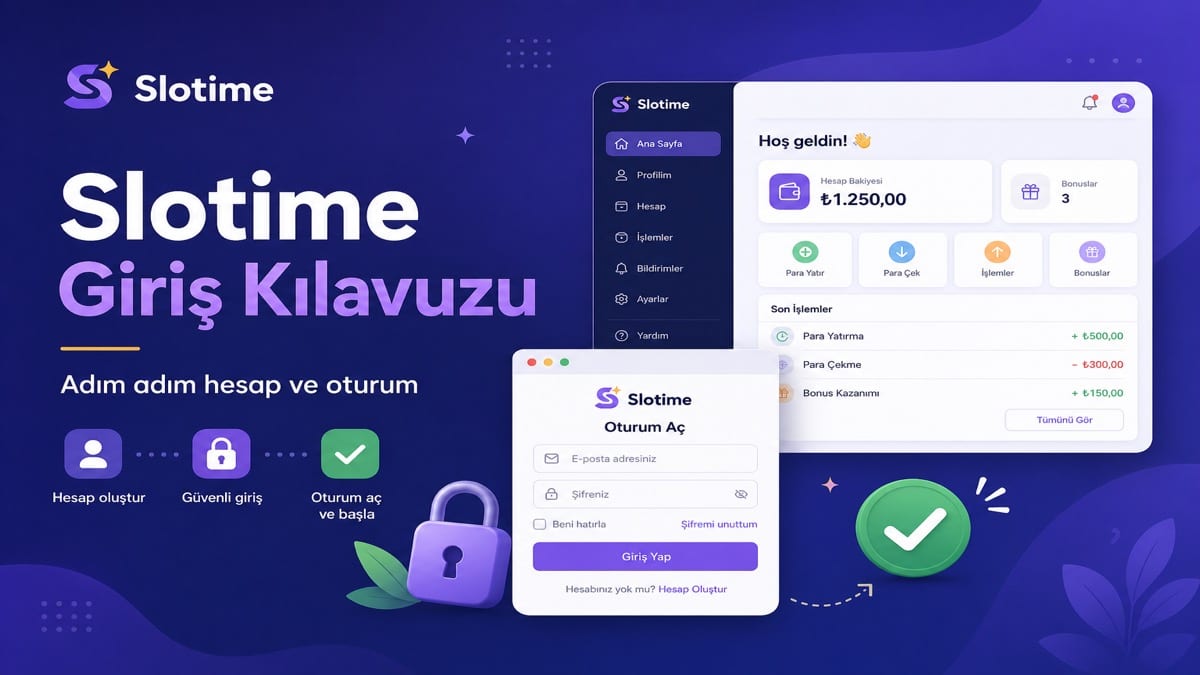 Slotime giriş kılavuzu makale kapak görseli